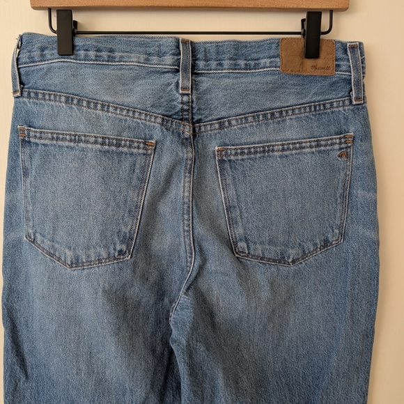 Madewell Womens 27 The Slouchy BoyJean Streetwear Classic Preppy Academia Denim - Picture 6 of 8